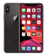 iPhone X rymdgrå svart