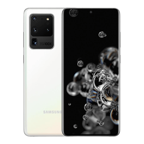 Begagnad  Samsung Galaxy S20 Ultra 5G - PREMIUM Vit Premium