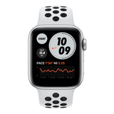 vit Apple Watch Nike Series 6 med Sport Band
