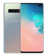 silver Samsung Galaxy S10 Plus