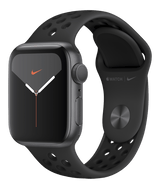 Apple Watch Series 5 4G Aluminium med Nike Sport Band svart
