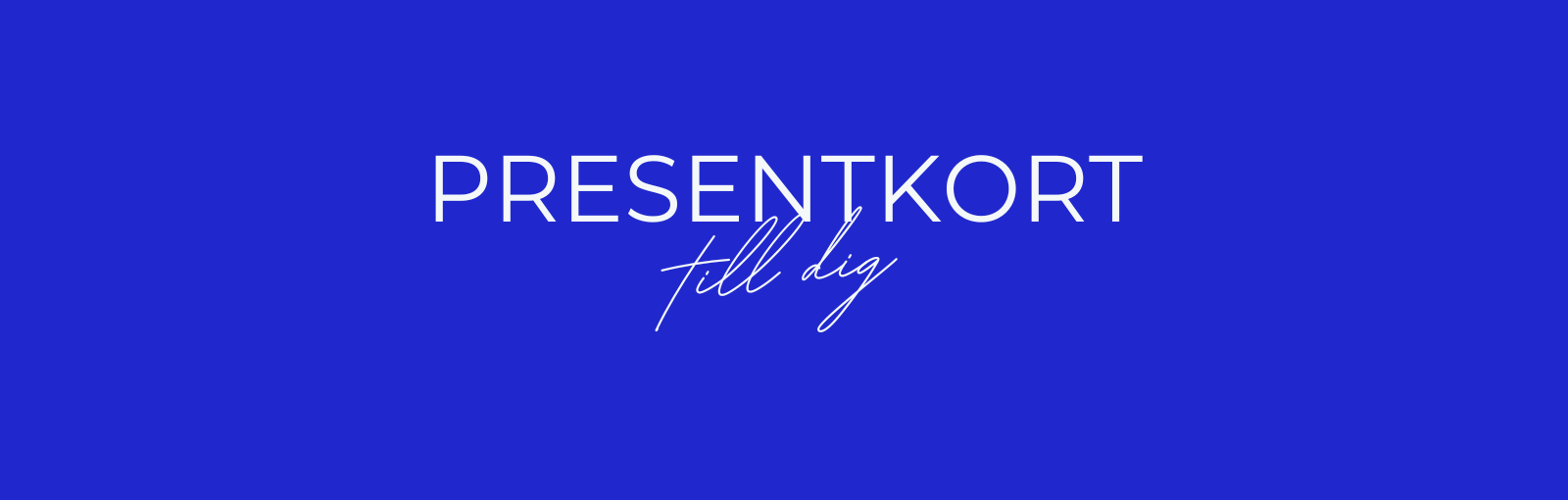 Nyhet - reNeweds Presentkort