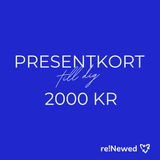 Text: gift card for you 2000 SEK