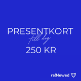 Text: gift card for you 250 SEK