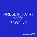 Text: gift card for you 3000 SEK