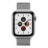 Apple Watch Series 5 4G i Rostfritt stål med Milanese Loop