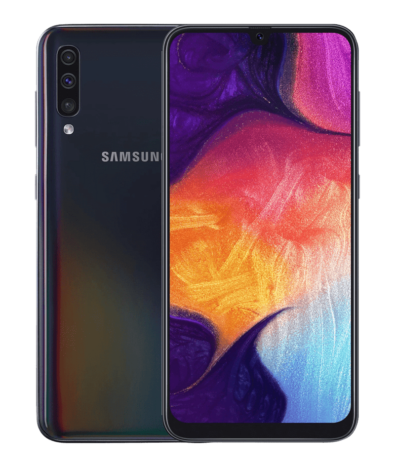 svart Samsung Galaxy A50