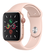 Apple Watch Series 6 4G med rosa Sport Band