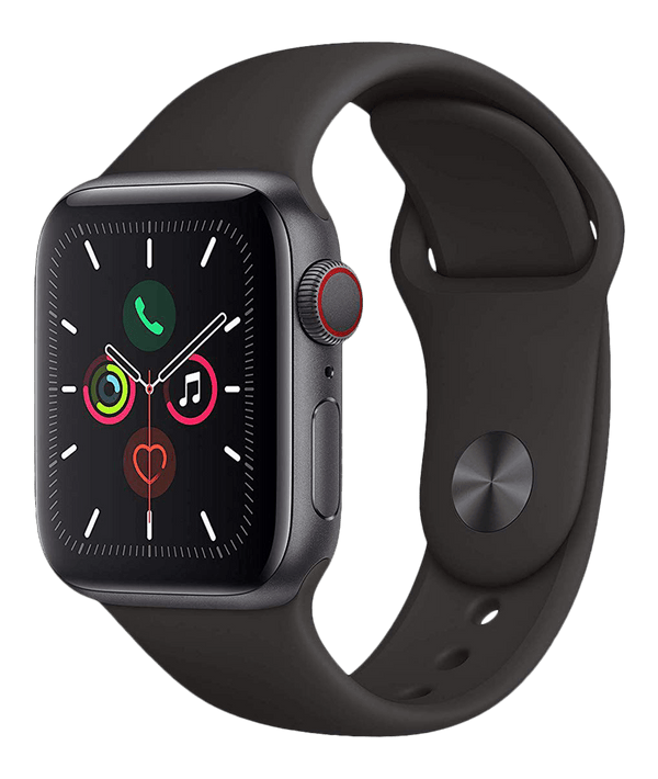 Apple Watch Series 6 4G med svart Sport Band