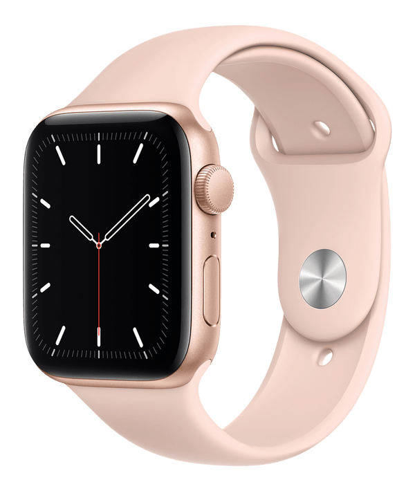 Apple Watch SE 4G Aluminium med ett rosa Sport Band