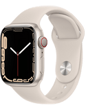 Apple Watch Series 7 4G guld med Sport Band