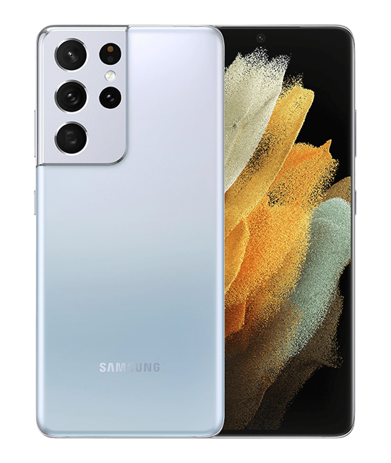 silver Samsung Galaxy S21 Ultra 5G