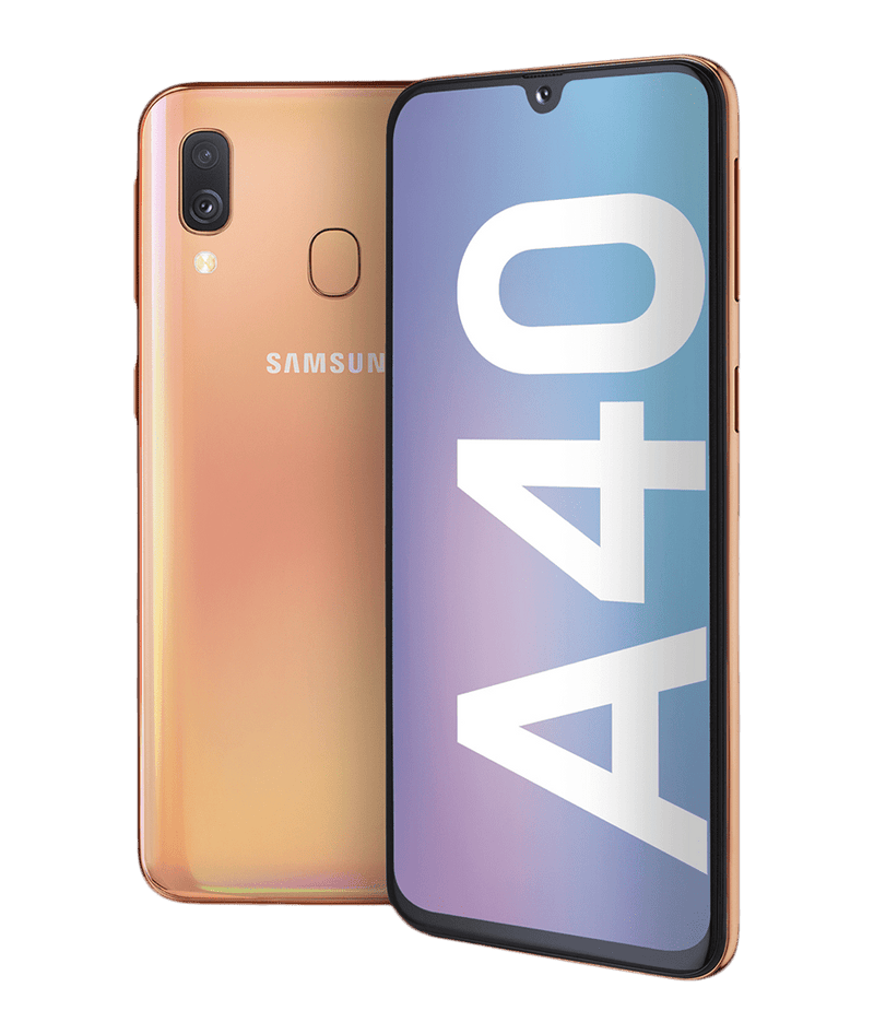 Samsung Galaxy A40 korall