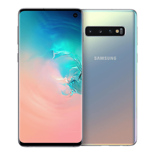 Samsung Galaxy S10 silver