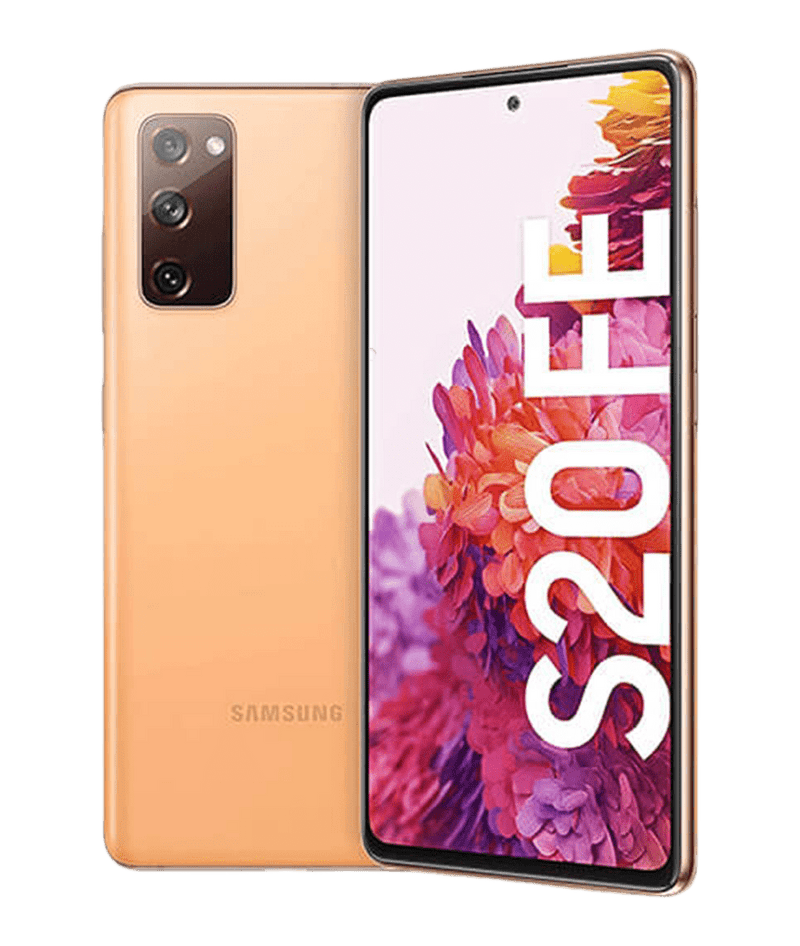 orange Samsung Galaxy S20 FE