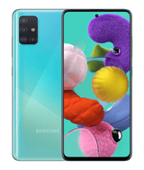 blå Samsung Galaxy A51