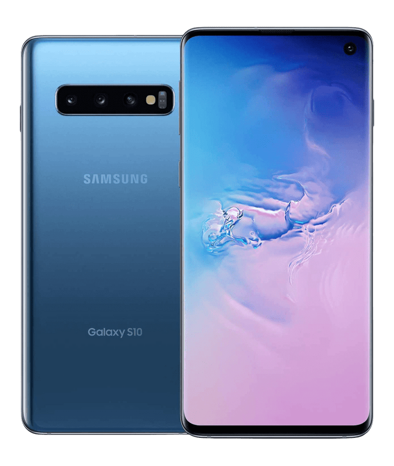 Samsung Galaxy S10 blå