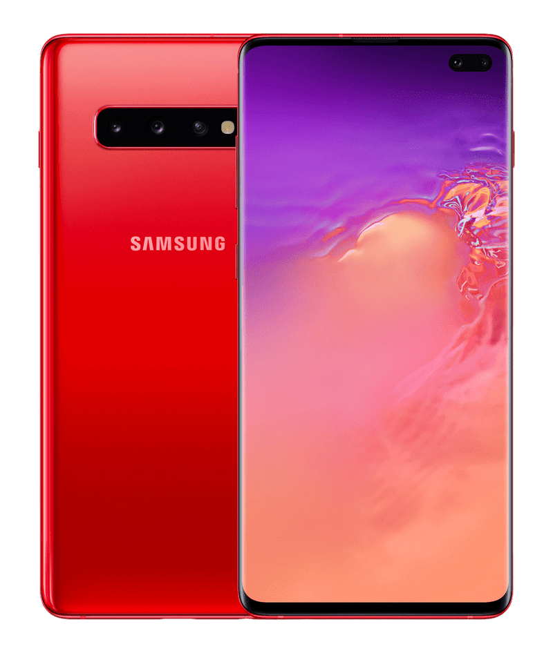 Samsung Galaxy S10 röd
