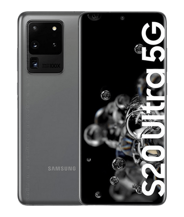 grå Samsung Galaxy S20 Ultra 5G