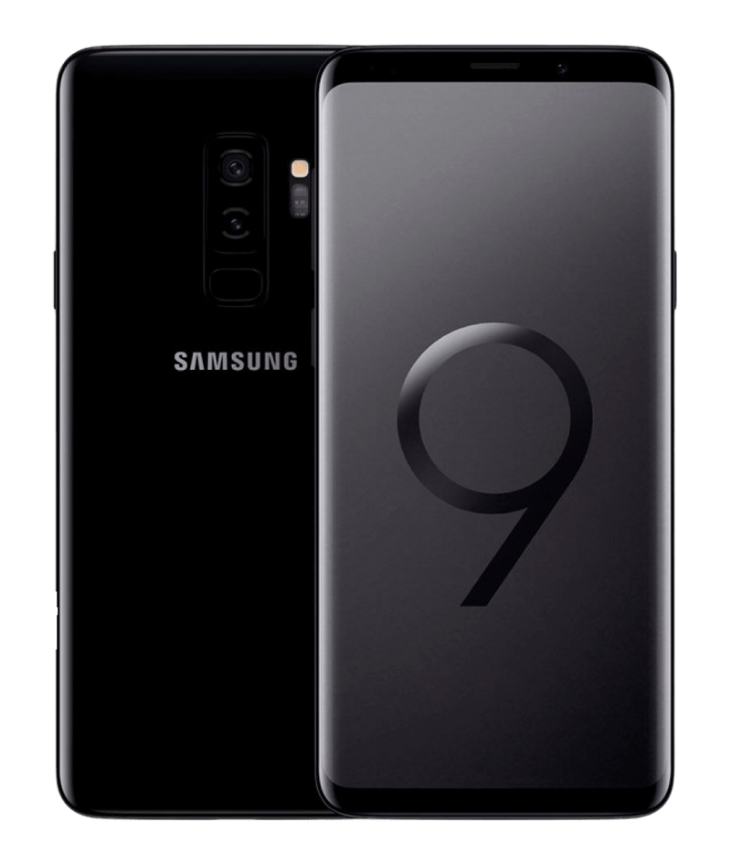 svart Samsung Galaxy S9 Plus