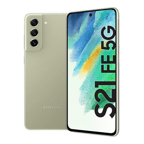 Samsung Galaxy S21 FE 5G grön