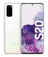 white Samsung Galaxy S20 5G