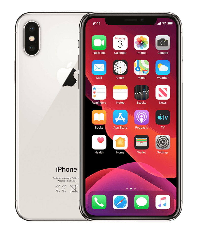 iPhone X silver