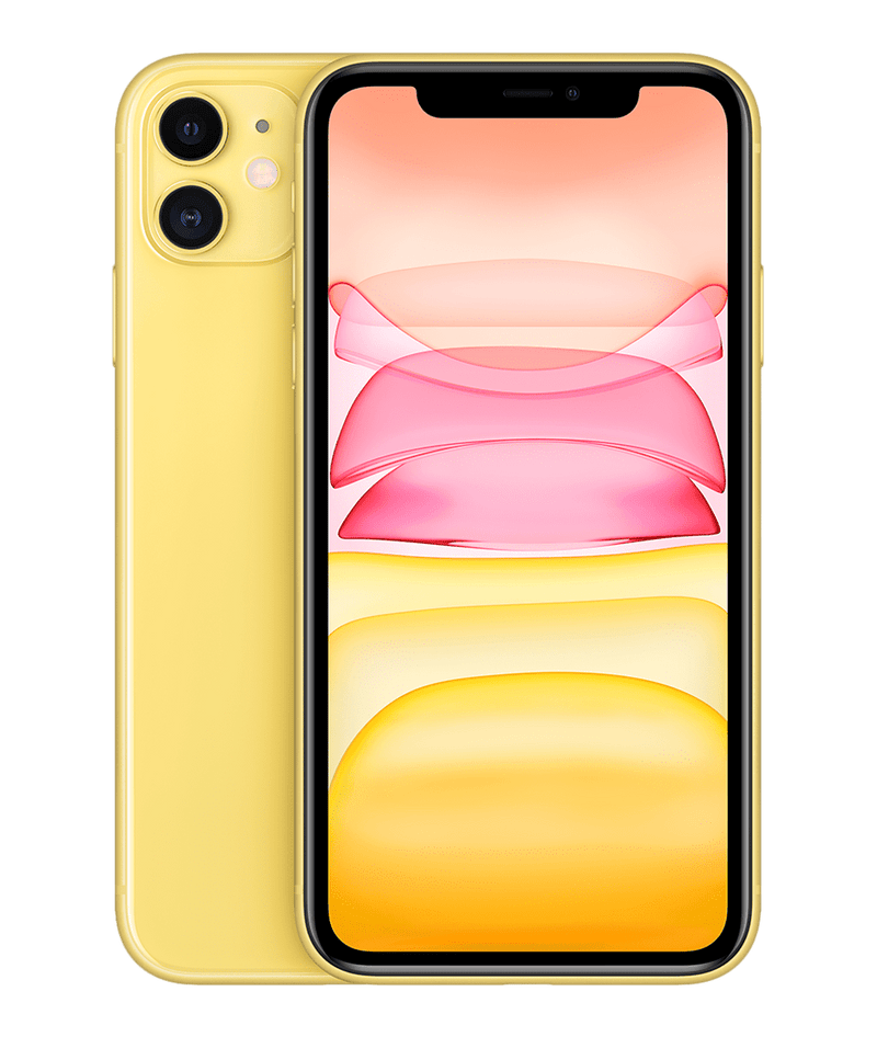 iPhone 11 i gult
