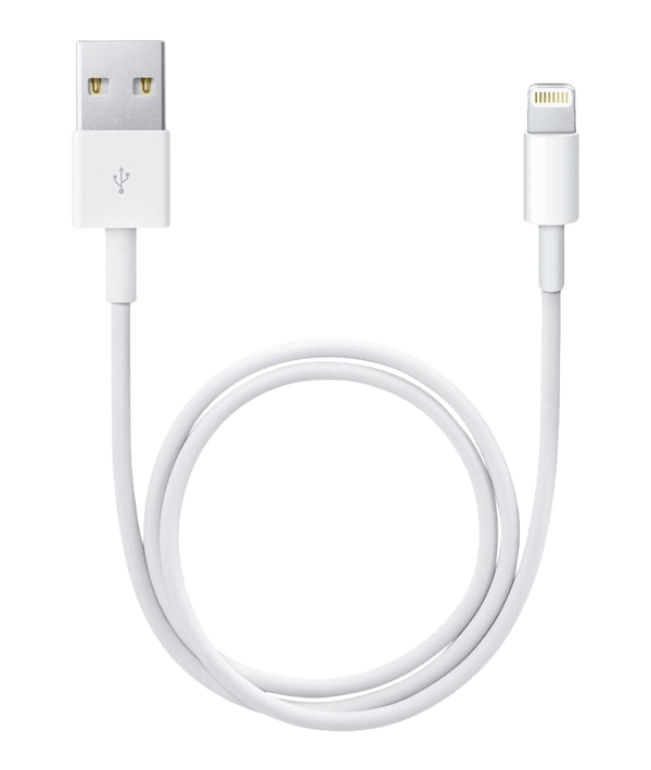 USB laddningskabel för Apple vit