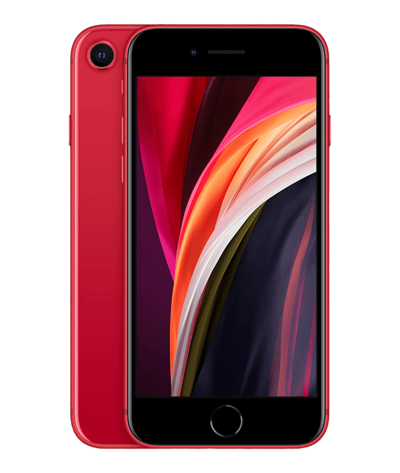 röd iPhone SE 2020