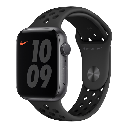 svart Apple Watch Nike Series 6 med Sport Band